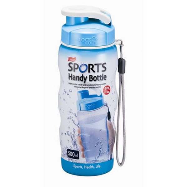 Lock and Lock SPORTS Handy Bottle 500ml Actual Size Image