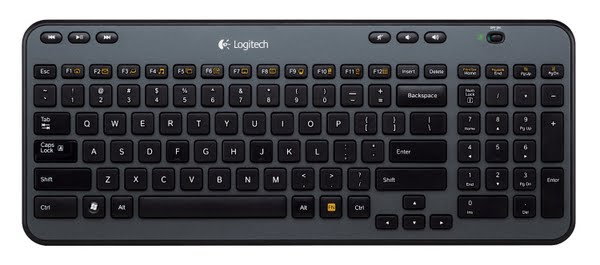 Logitech k360 Actual Size Image