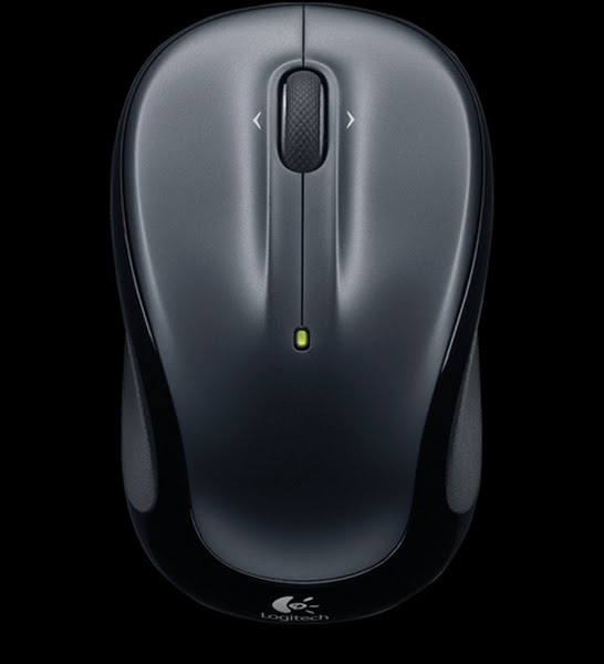 Logitech M325 Actual Size Image