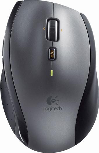 Logitech Marathon Mouse M705 (2) Actual Size Image