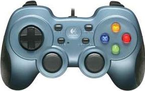 Logitech Rumble Gamepad F510 Actual Size Image