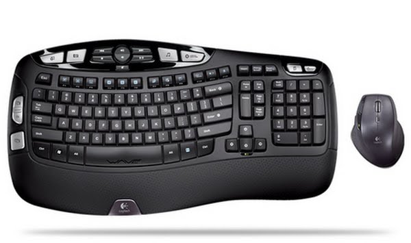 LOGITECH WAVE KEYBOARD Actual Size Image