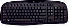 Logitech Wireless Desktop MK250 Actual Size Image