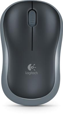 Logitech Wireless Mouse M185 Actual Size Image