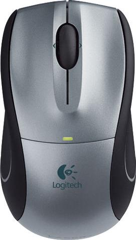 Logitech Wireless Mouse M505 Actual Size Image