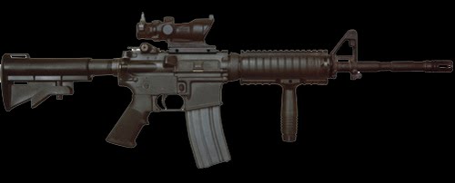 m4 carbine Actual Size Image