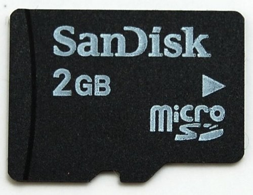 micro SD card Actual Size Image