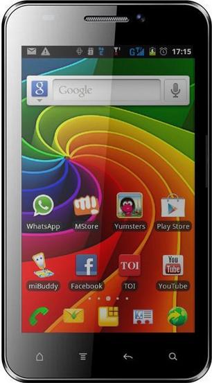 Micromax A101 Actual Size Image