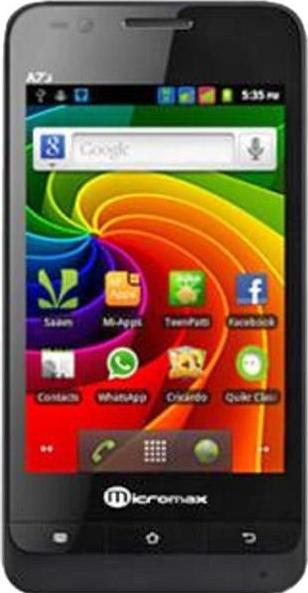 Micromax A73 Actual Size Image