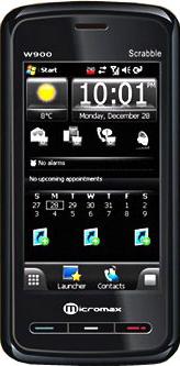 Micromax W900 Actual Size Image