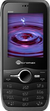 Micromax X330 Actual Size Image