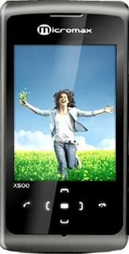 Micromax X500 Actual Size Image