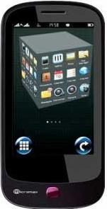 Micromax X550 Qube Actual Size Image