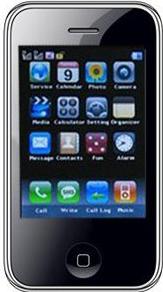 Mini Phone KA08 Actual Size Image