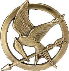 Mockingjay pin Actual Size Image