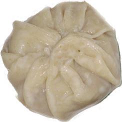 Momo dumpling Actual Size Image