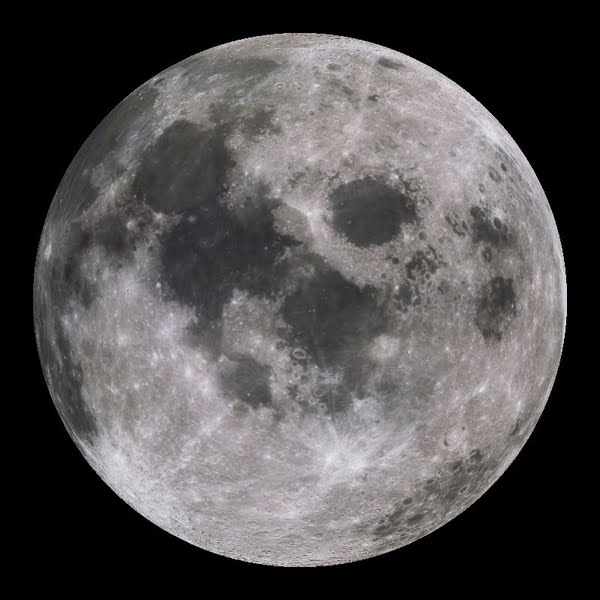 Moon Actual Size Image