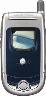 Motorola A728 Actual Size Image