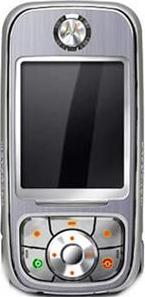 Motorola A732 Actual Size Image