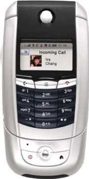 Motorola A780 Actual Size Image