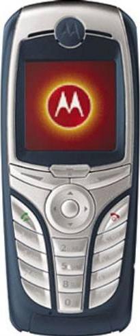 Motorola C380 Actual Size Image