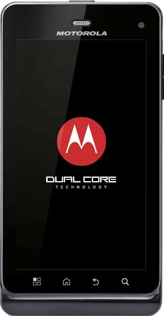 Motorola DROID 3 Actual Size Image
