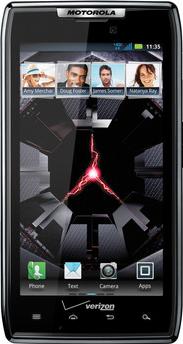 Motorola DROID RAZR XT912 Actual Size Image