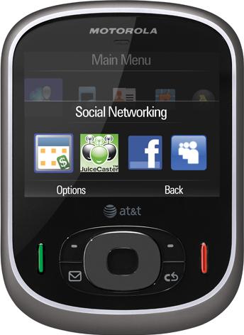 Motorola Karma QA1 Actual Size Image