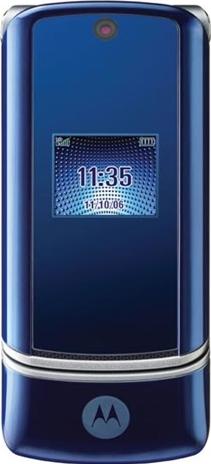 Motorola KRZR K1 Actual Size Image