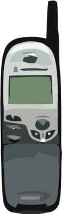 Motorola M3188 Actual Size Image