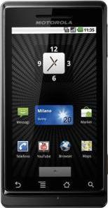 Motorola Milestone A853 Actual Size Image