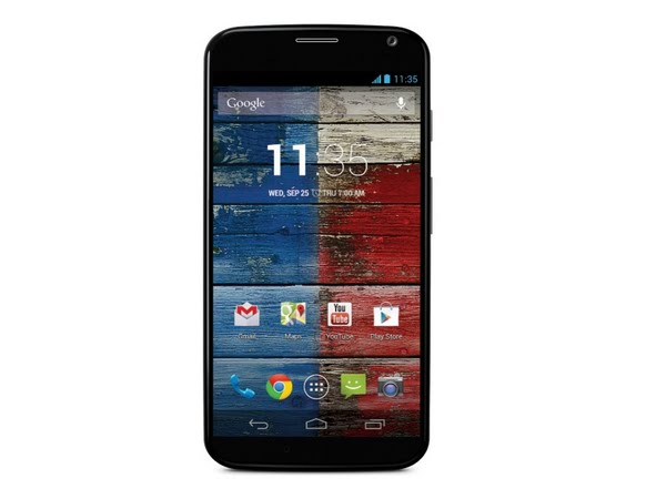 Motorola Moto X Actual Size Image
