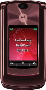 Motorola RAZR2 V9 Actual Size Image