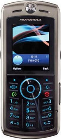 Motorola SLVR L9 Actual Size Image