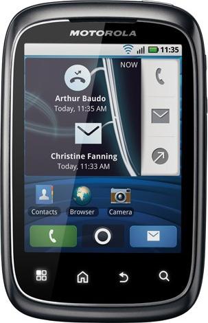 Motorola SPICE XT300 Actual Size Image
