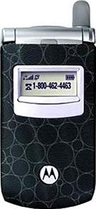 Motorola T725 Actual Size Image