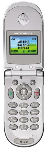 Motorola V170 Actual Size Image