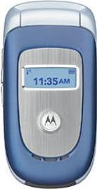 Motorola V191 Actual Size Image