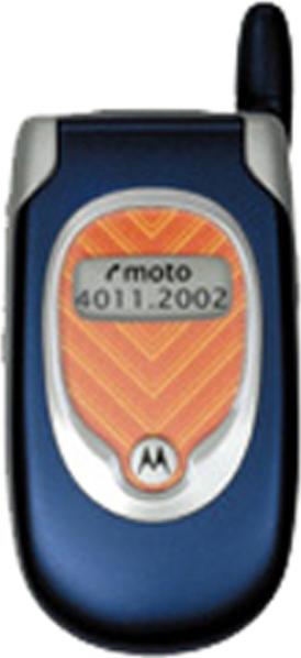 Motorola V295 Actual Size Image