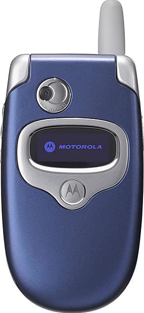Motorola V300 Actual Size Image