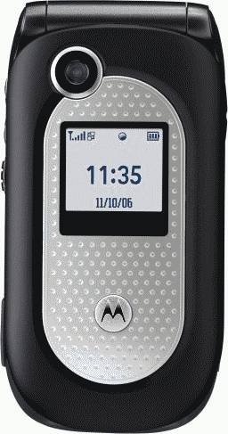 Motorola V365 PTT Gibraltar Phone (AT&amp;T) Actual Size Image