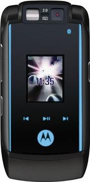 Motorola V3x Actual Size Image