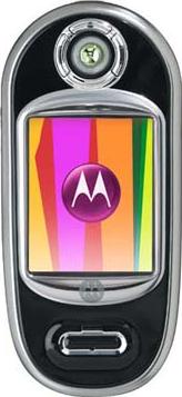 Motorola V80 Actual Size Image
