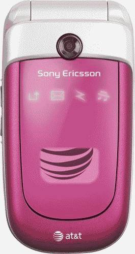 Motorola w755 Purple Phone (Verizon Wireless) (2) Actual Size Image