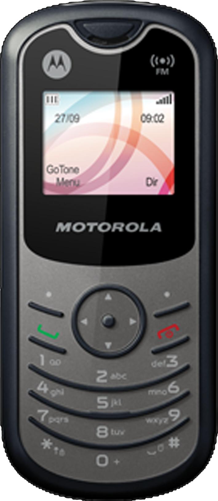 Motorola WX160 Actual Size Image