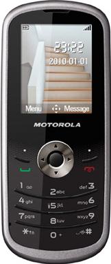 Motorola WX290 Actual Size Image