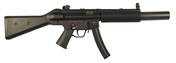 MP5SD Actual Size Image