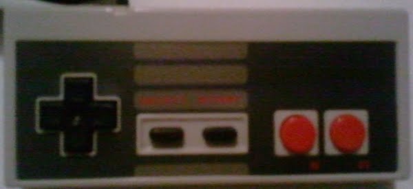 NES controller Actual Size Image