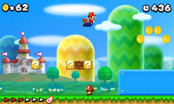 New Super Mario Bros 2 Actual Size Image
