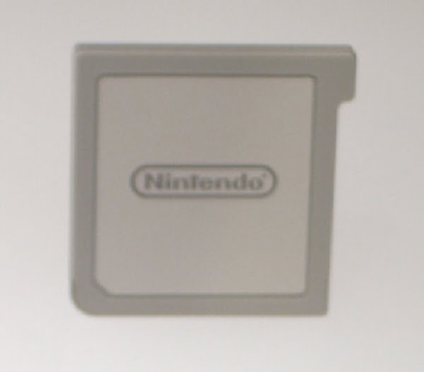 Nintendo 3DS Cartridge  Actual Size Image